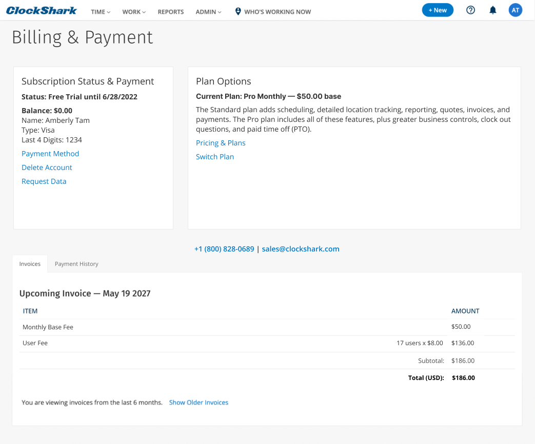 How to Delete Your ClockShark Account